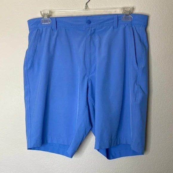 Footjoy lightweight shorts men’s 35 blue EUC - Picture 1 of 5